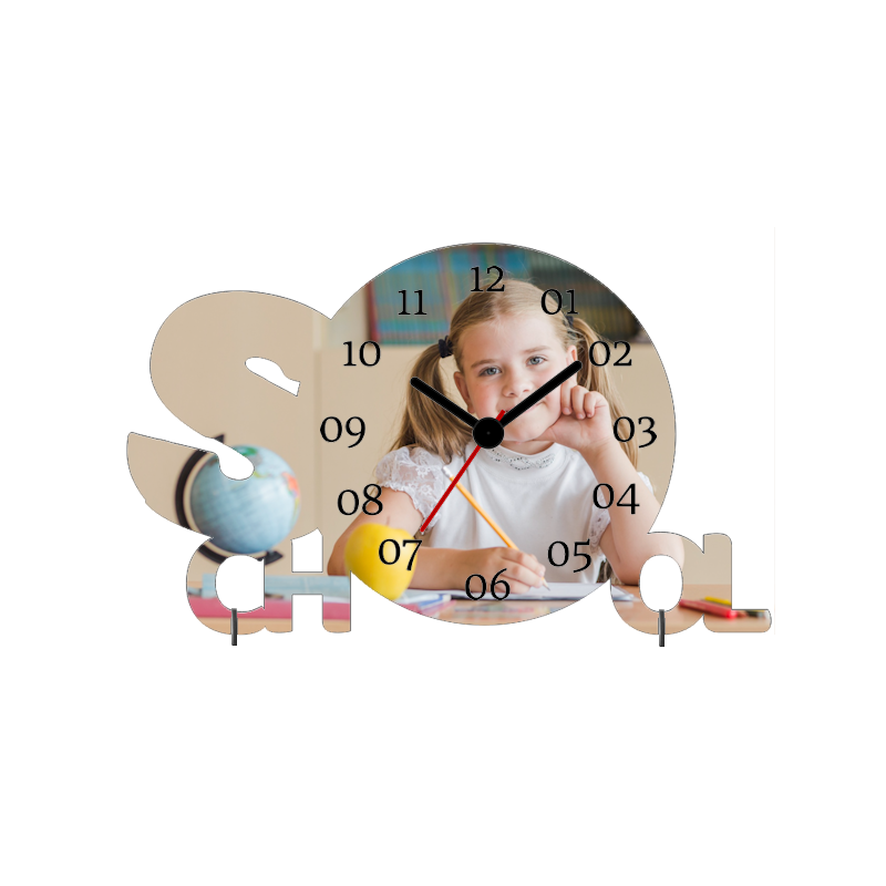 Ρολόι με εκτύπωση θέματος