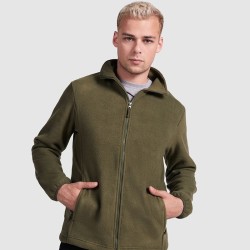 Ζακέτα fleece με ψηλό λαιμό